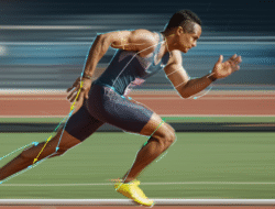 Analisis biomekanika lari sprint pada atlet profesional