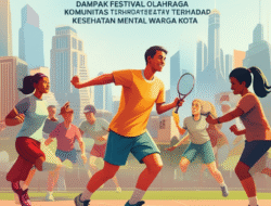 Dampak Festival Olahraga Komunitas terhadap Kesehatan Mental Warga Kota