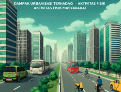Dampak Urbanisasi terhadap Aktivitas Fisik Masyarakat