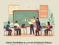 Faktor Pendidikan dan Sosialisasi Hukum Dalam Pencegahan Kejahatan