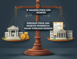 Kebijakan Fiskal dan Moneter Pemerintah dalam Stabilisasi Ekonomi