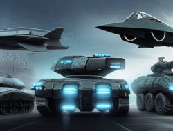 Kendaraan Militer Canggih dan Teknologi yang Digunakan