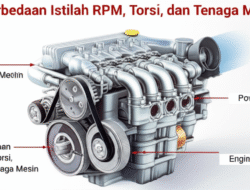 Perbedaan Istilah RPM, Torsi, dan Tenaga Mesin