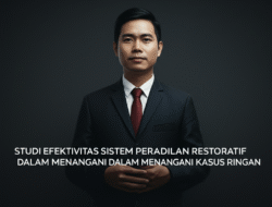 Studi Efektivitas Sistem Peradilan Restoratif Dalam Menangani Kasus Ringan