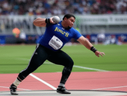 Teknik optimalisasi lemparan dalam olahraga atletik lontar peluru
