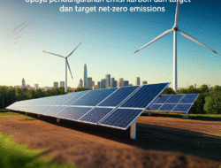 Upaya pengurangan emisi karbon dan target net-zero emissions